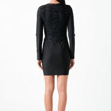 Gathered Mini Dress