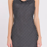 Polka Dot Fitted Dress