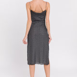 Polka Dot Fitted Dress