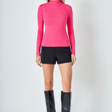 Turtle Neck Top