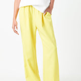 Elastic Trim Wide Pants