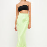 Satin Maxi Skirt