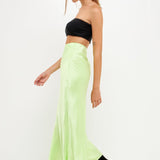 Satin Maxi Skirt