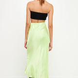 Satin Maxi Skirt