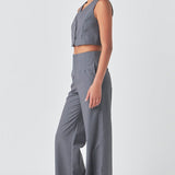 Cropped Vest