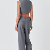 Cropped Vest