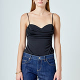 Bust Draped Bodysuit