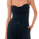 Bust Draped Bodysuit
