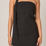 Kaitlyn Choker Tie Mini Dress