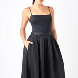 Voluminous Midi Skirt