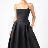 Voluminous Midi Skirt