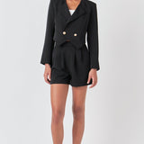 Vest Style Loose Blazer