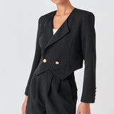 Vest Style Loose Blazer