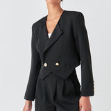 Vest Style Loose Blazer