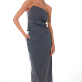 Draped Corset Top