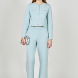 Knit Long Sleeve Cardigan with Pockets