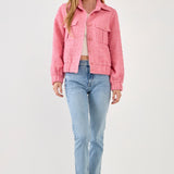 Double Pocket Tweed Jacket