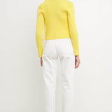 Knit Cropped Lounge Cardigan