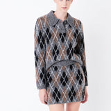Argyle Collared Sweater