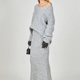 Furry V Neck Sweater