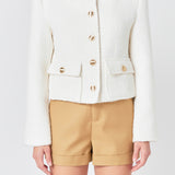 Boucle Tweed Jacket
