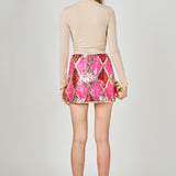 Sequins Mini Skirt