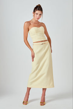 Tweed Midi Skirt