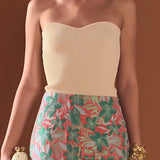 Hana Fitted Knit Tube Top