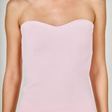 Knit Strapless Top