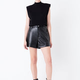 Pu Shorts