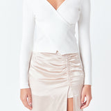 Wrapped Detail Sweater