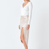 Wrapped Detail Sweater