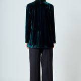 Velvet Loose Fit Blazer