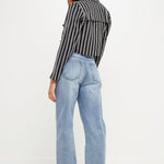 GREY LAB - Striped Jacket w/ Pocket - JACKETS available at Objectrare