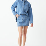 Oversized Denim Shirt
