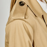 High Low Trench Coat
