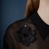 Floral Detail Shirt Blouse