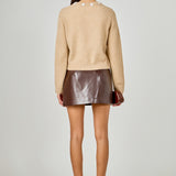 Floral Button Knit Cardigan