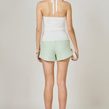 Flower Detail Halter Top