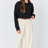 Loungewear Cropped Sweatshirt