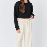 Loungewear Cropped Sweatshirt