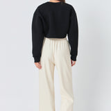 Loungewear Cropped Sweatshirt