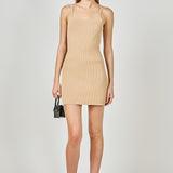 Fitted Knit Mini Dress