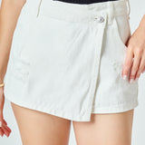 Denim Skort