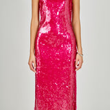 Sequin Slip Dress