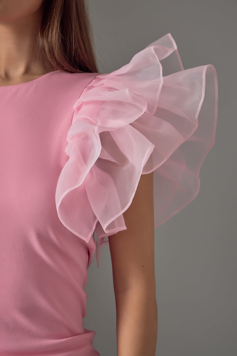 Everything Glowes Long Sleeve - Rose