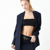 Pin Stripe Oversized Jacket