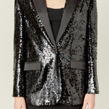 Sequin Oversized Jacket