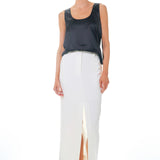 Satin Sleeveless Top