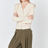 V-neck Cardigan